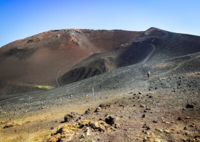 Overlooking Recent Lava Flow