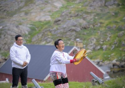 Local drum dance performed by locals