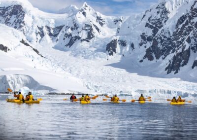 Kayaking in Antarctica